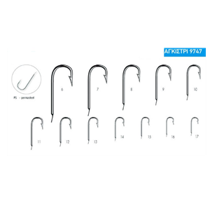  VMC  9747 PS HOOKS 100 PCS